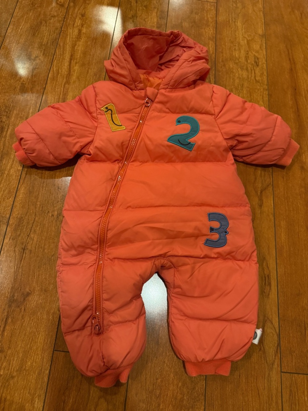 Infant Puffer Snowsuit, 12M
